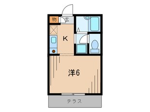 メゾン甲子園の物件間取画像